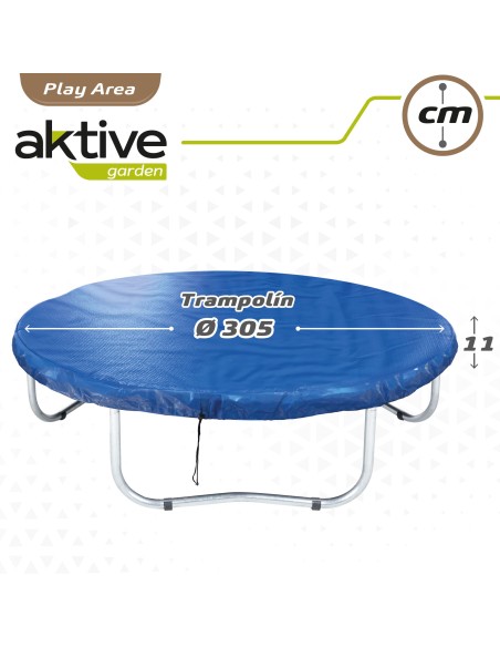 Capa de trampolim impermeável e proteção UV