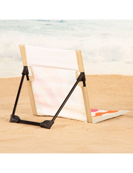 Tapete de praia dobrável e reclinável Summer Fling 40x40x40 cm