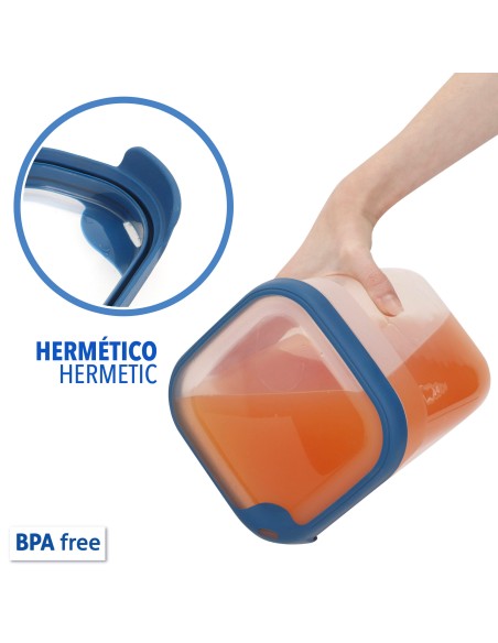 Curver Recipiente hermético cuadrado (2,6L)