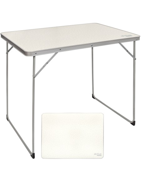 Mesa de campismo dobrável