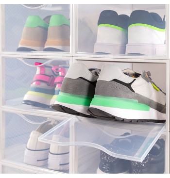 Max Home Pack 6 caixas de sapatos transparentes,... 2