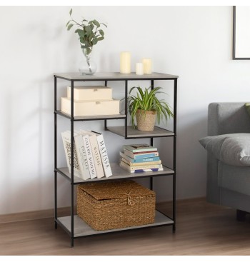 Estante metálica fixa assimétrica Max Home 5 prateleiras... 2