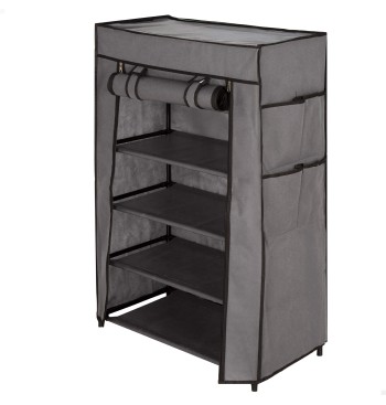Sapateira de tecido Max Home com 5 prateleiras, 60x30x90...