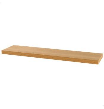Max Home Prateleira de parede em madeira 100x23x4 cm