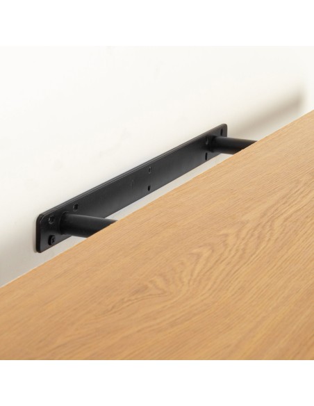 Max Home Prateleira de parede em madeira 60x23x4 cm
