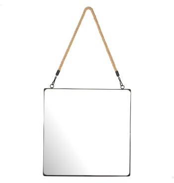 Max Home Espelho de parede quadrado 40x40 cm com moldura...