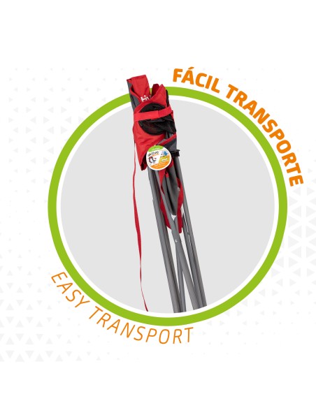 Cadeira de camping dobrável XL com suporte para copos