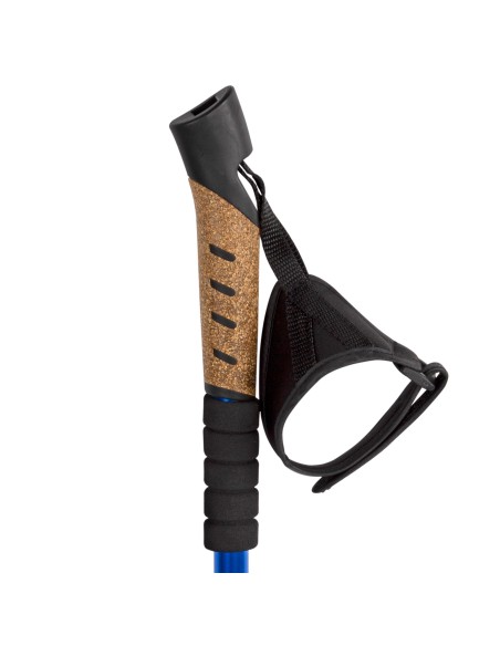 Conjunto de bastões de caminhada extensíveis de 67 a 135 cm