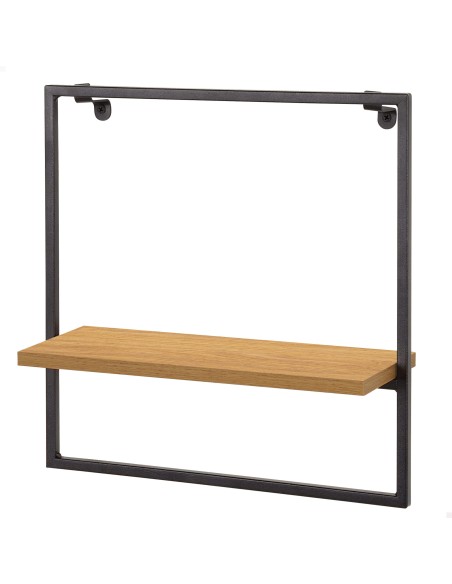 Max Home Prateleiras de parede em madeira 35x12x35 cm
