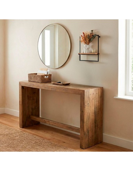 Max Home Prateleiras de parede em madeira 35x12x35 cm