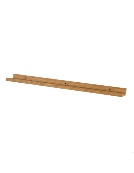 Max Home Prateleira de parede em madeira 80x10x4 cm