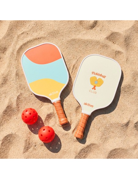 Conjunto de raquetes de pickleball 20x1x40 cm
