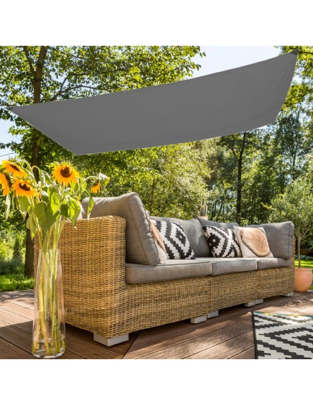 Toldo retangular para sombra, 300x200 cm antracite