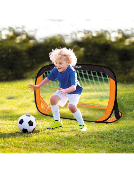 2 gols de fútbol Pop-Up