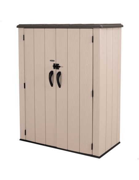 Lifetime Armário vertical externo Rough Cut™ de 1.500 litros com prateleiras