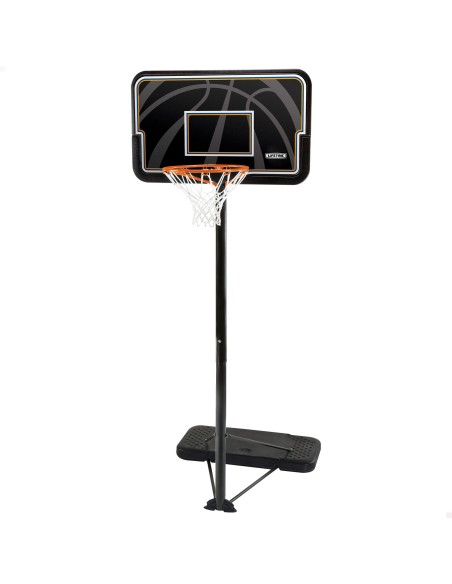 Lifetime Cesta de basquete ultrarresistente, altura ajustável 229/305 cm