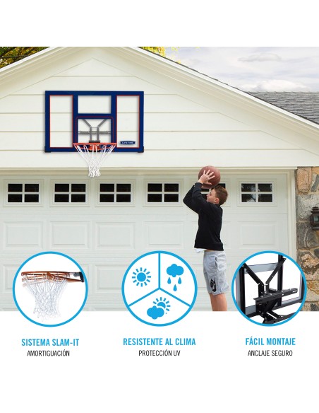 Lifetime Tabela de basquete ultrarresistente 121x75,5 cm
