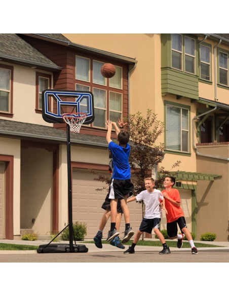 Lifetime Cesta de basquete ultrarresistente altura ajustável de 230/305 cm
