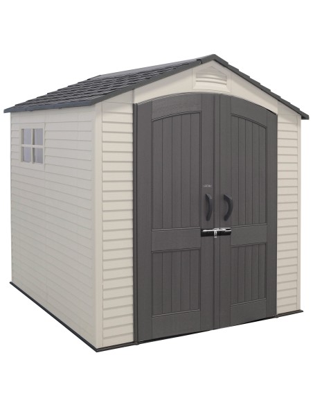 Lifetime Casinha de jardim ultrarresistente com janela 214x213x227 cm