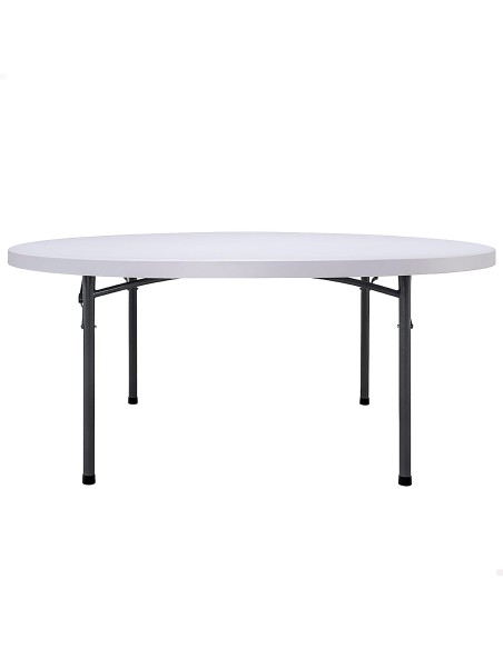 PEAKFORM Mesa redonda com pés dobráveis Ø180x74 cm