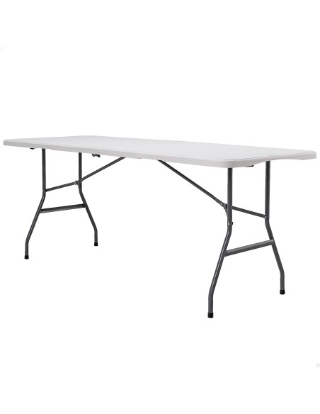 PEAKFORM Mesa retangular dobrável ao meio 180x70x74 cm