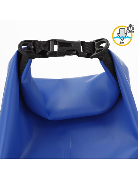 Conjunto de bolsas impermeáveis com saco de 20L pochete e suporte para celular