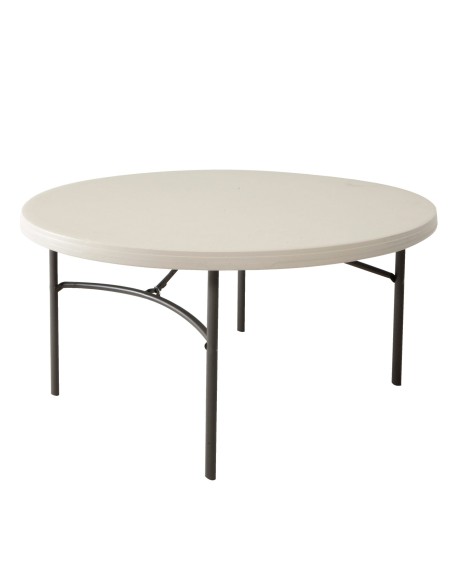 Lifetime Mesa redonda com pés dobráveis Ø152x74 cm