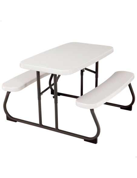 Lifetime Mesa de piquenique dobrável infantil 82,5x90x54 cm