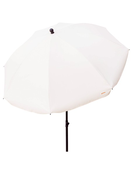 Guarda-sol de jardim basculante 240 cm UV30 bege