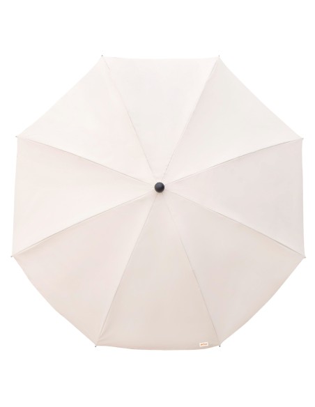 Guarda-sol de jardim basculante 240 cm UV30 bege