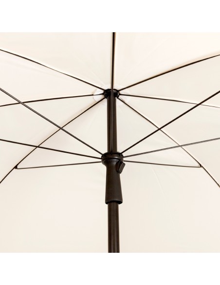 Guarda-sol de jardim basculante 240 cm UV30 bege