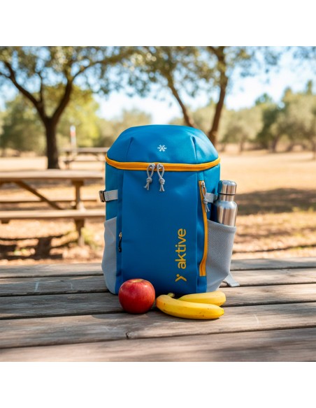 Mochila térmica azul de 8 litros