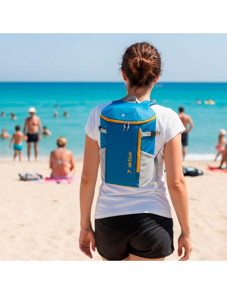 Mochila térmica azul de 8 litros