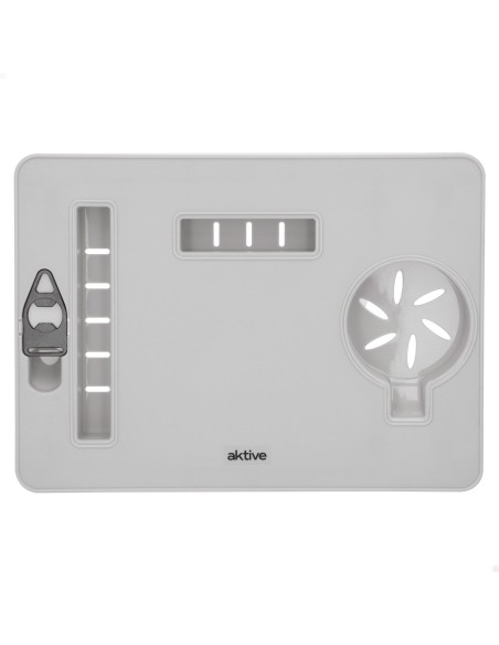Mesa de praia dobrável com porta-copos