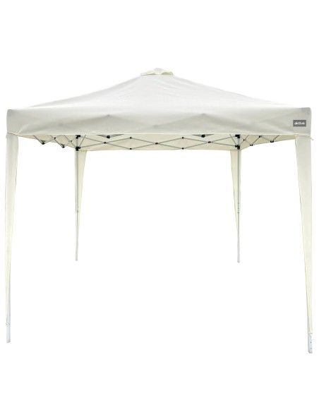 Gazebo Max-Air 300x300x240/250 cm branco dobrável e ajustável em altura