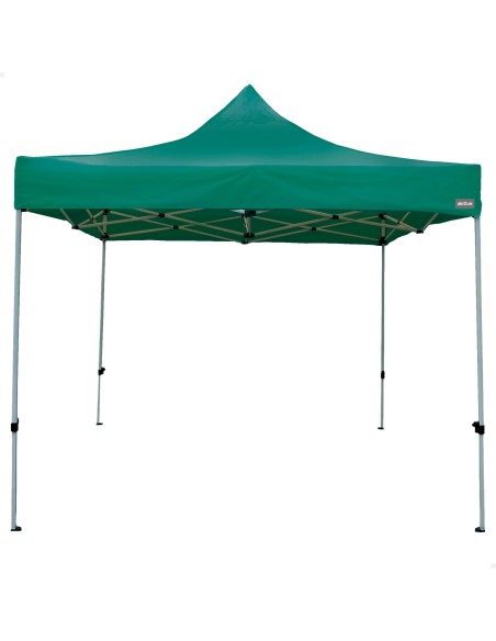 Gazebo Max-Air dobrável e regulável em altura 300x300x220/320 cm verde