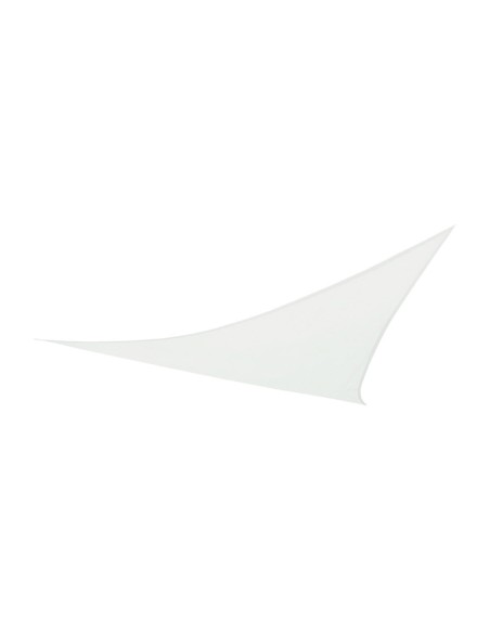 Toldo triangular de sombreamento 360x360x360 cm em branco