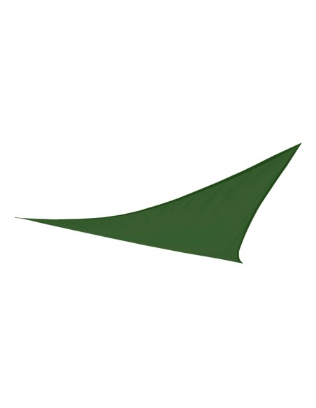 Toldo triangular de sombreamento 500x500x500 cm verde