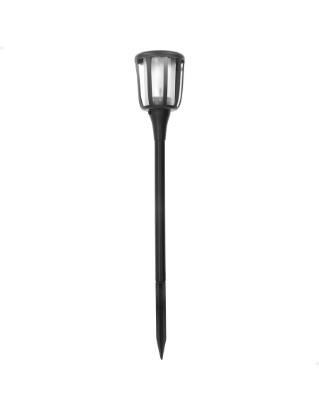 Sinalizador solar LED para exterior, luz quente em movimento, 14 lúmens