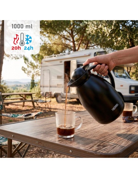 Garrafa térmica Thermos 1L preta