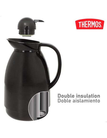 Garrafa térmica Thermos 1L preta