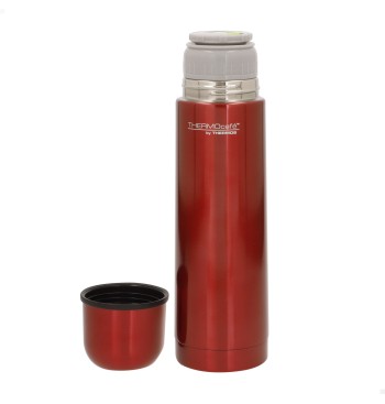 Garrafa térmica Thermos de aço inoxidável 500 ml vermelha