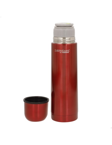 Garrafa térmica Thermos de aço inoxidável 500 ml vermelha
