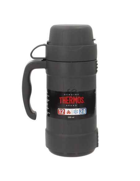 Garrafa térmica Thermos cinzenta de 500 ml