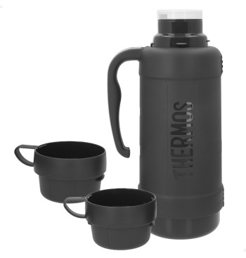 Garrafa térmica Thermos 1,8 litros cinzenta