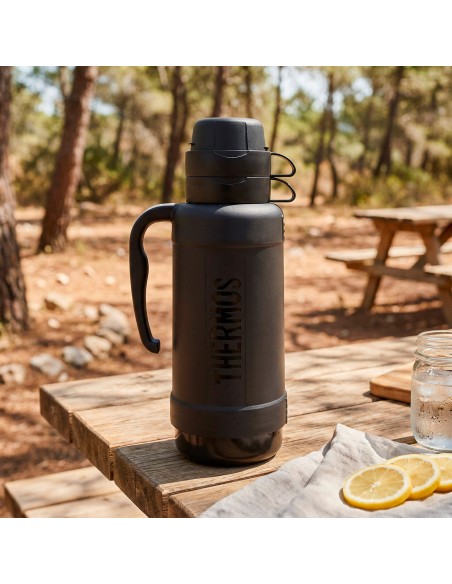 Garrafa térmica Thermos 1,8 litros cinzenta