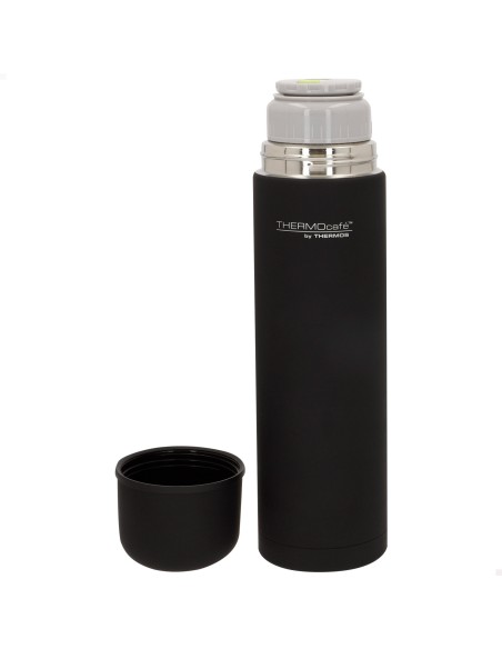 Garrafa térmica Thermos em aço inoxidável 1L preto