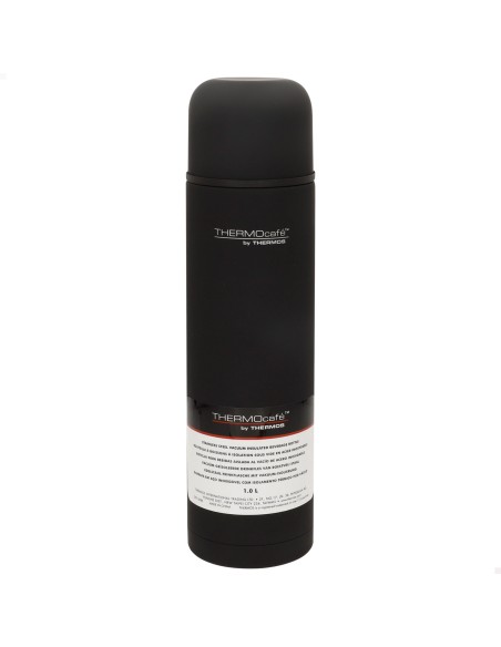 Garrafa térmica Thermos em aço inoxidável 1L preto