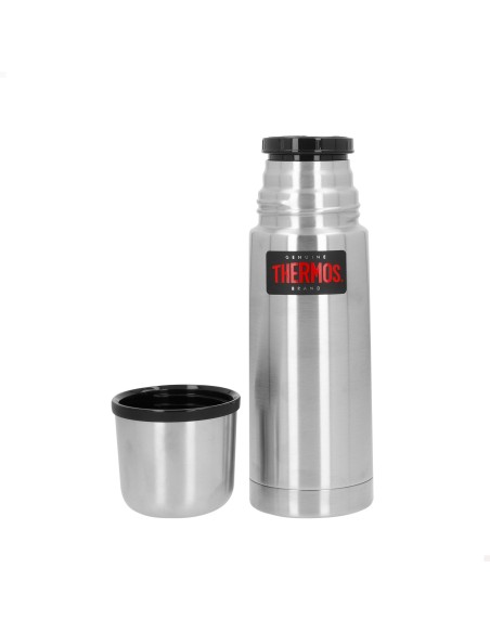 Garrafa térmica Thermos de aço inoxidável 350 ml prata