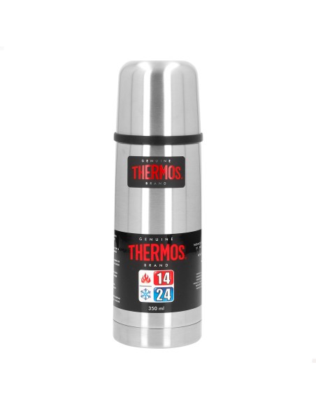 Garrafa térmica Thermos de aço inoxidável 350 ml prata